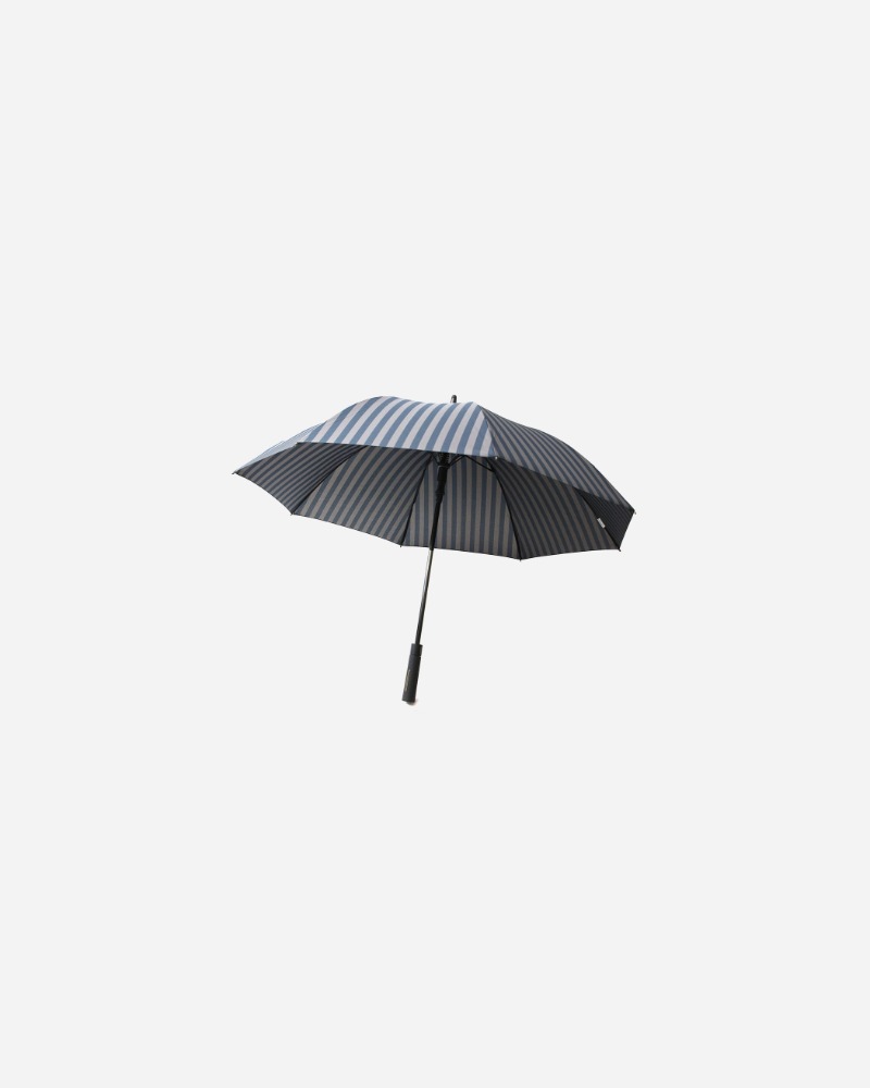 PARACHASE 7163 스트라이프 패턴 자동 우산 - 블루그레이